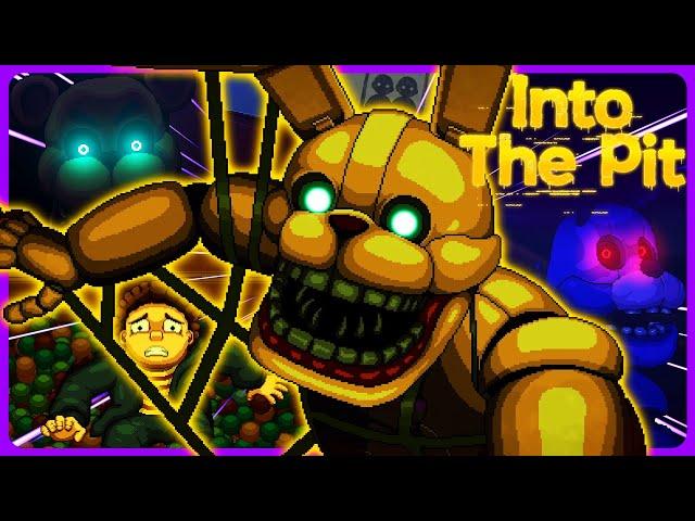 FNAF: Into The Pit | SAVING The Missing Children From Spring Bonnie! [Full Game]