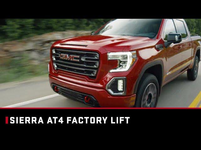 Sierra AT4 | Factory Lift | GMC Canada