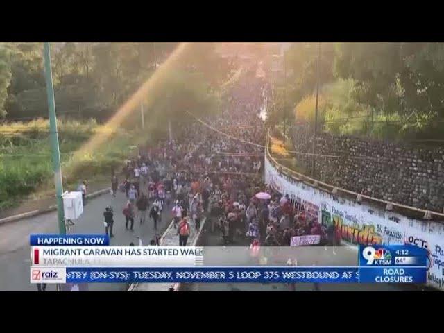 2,500-migrant-caravan making way to Southern U.S. border