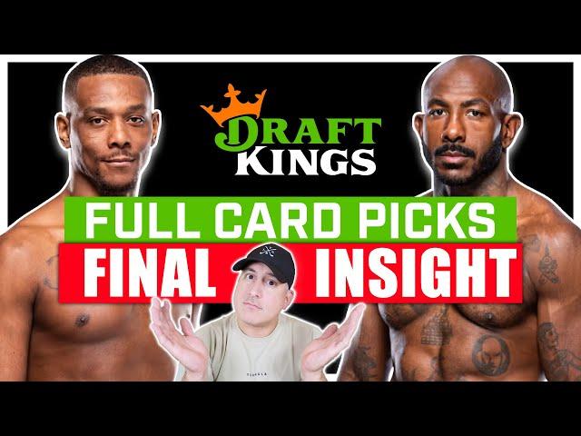 DRAFTKINGS: UFC Baku: Hill vs. Rountree FULL CARD Predictions and Plays