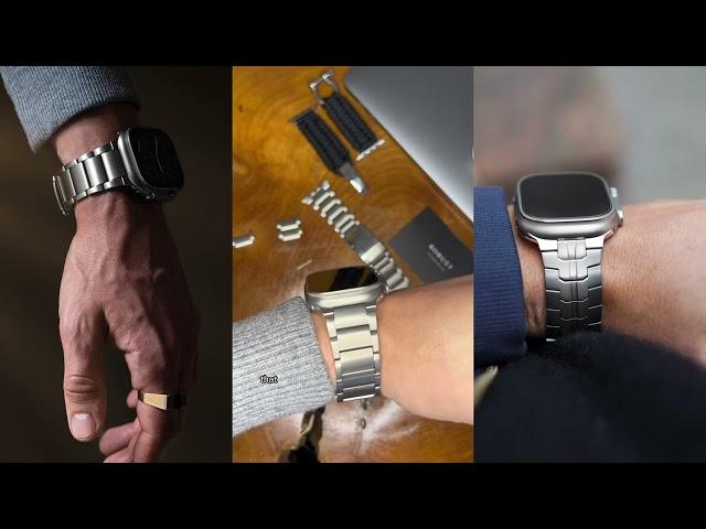 Apple Watch Ultra Titanium Band you have to try!