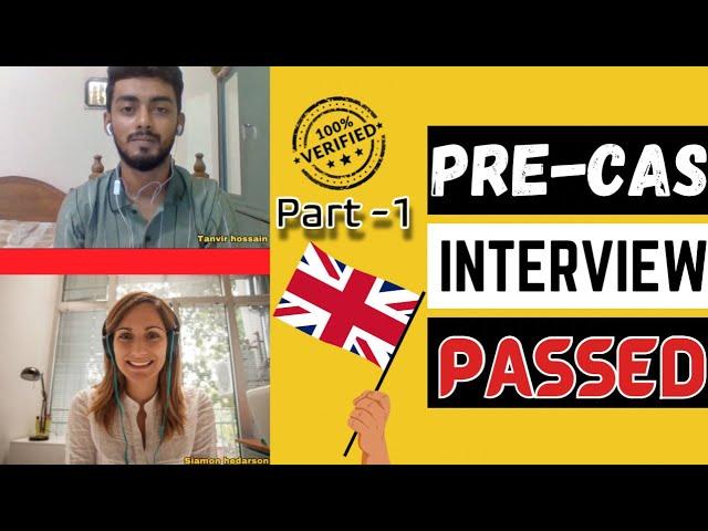 Pre-Cas interview LSBU Part-1 || CAS interview UK-2024- #CAS #interview #lsbu