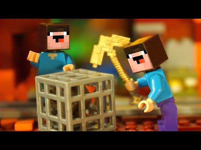 Wellcome to HELL - LEGO Minecraft Noobik - Stop Motion Animation