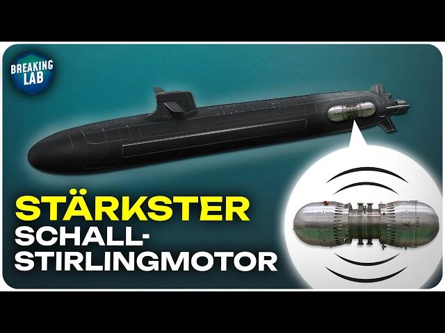 Stärkster Stirlingmotor der Welt: Angetrieben durch Schall!