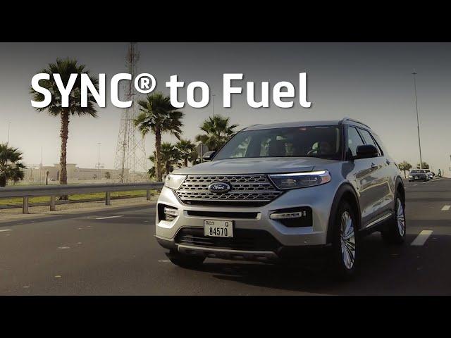 Use SYNC® to Fuel Up 