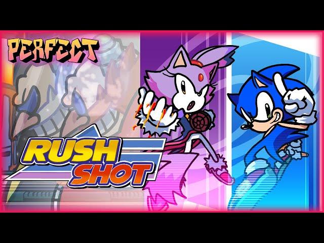 RUSHSHOT (Awesome Mod Based on Sonic Rush!) - FNF Mod - Perfect Combo Showcase [HARD]