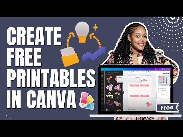 How to Create Printable Journal Pages in Canva? Design the perfect lead magnet