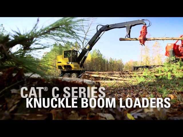 Cat® 559C & 579C Knuckleboom Loaders