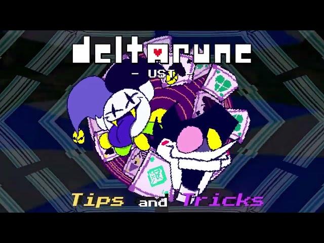 Tips and Tricks(Vs Spamton and Jevil) - DELTARUNE UST