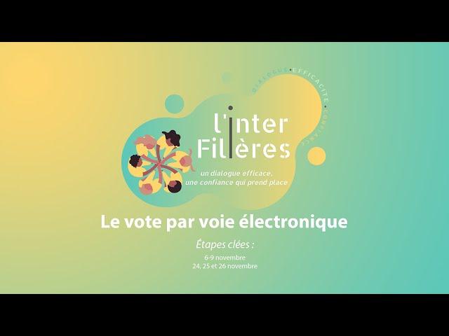 L'InterFilières - Le vote par voie électronique