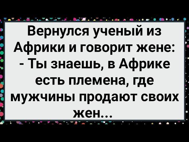 Как Ученый из Африки Вернулся! Большой Сборник Свежих Смешных Жизненных Анекдотов!