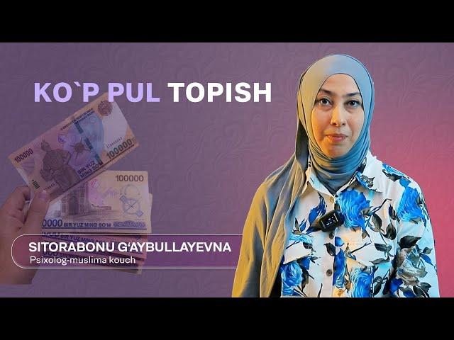 Ko`p pul topish