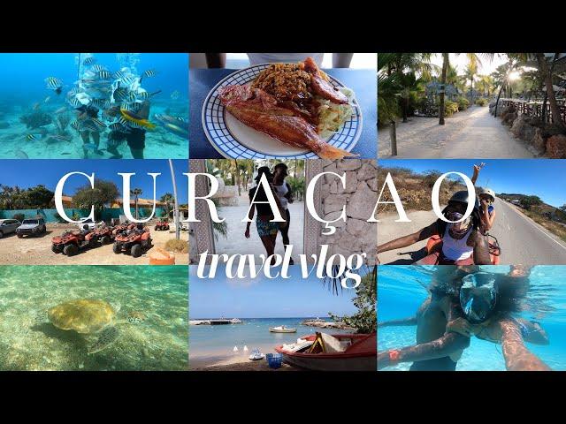 Curaçao Travel Vlog |  Jetskis + ATVs + beach hopping + snorkeling + exploring and more!