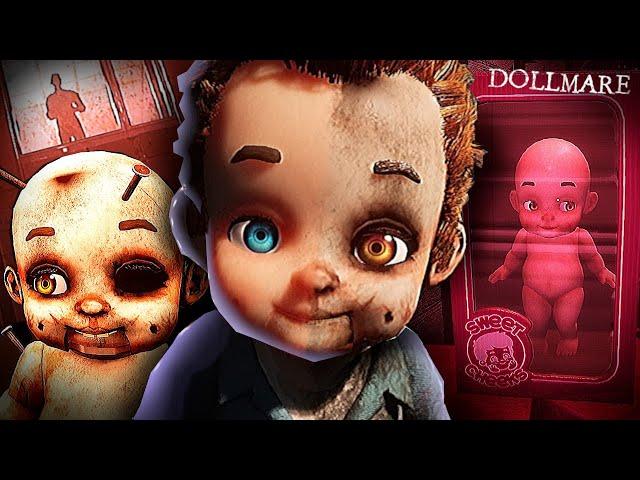 My Worst Nightmare... a Haunted Doll Factory || Dollmare (Full Game)