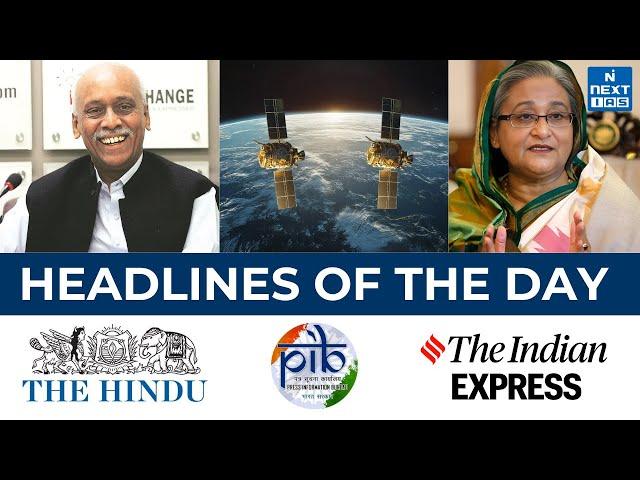 24th December Daily UPSC Current Affairs 2024 | News Headlines Today #dailynewsupdates #dailynews