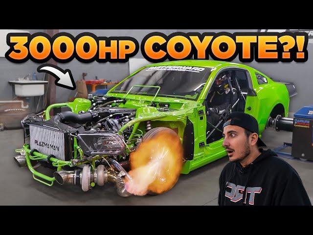 3000HP Coyote SCREAMS to 10,000RPM! (BADDEST Coyote on the Planet?)