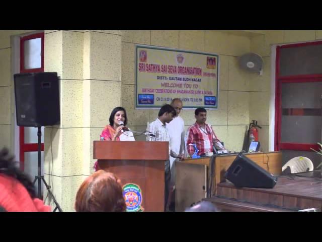 Birthday Celebrations of Bhagwan Sri Sathya Sai Baba - Noida Dist.- 21 Sep '14