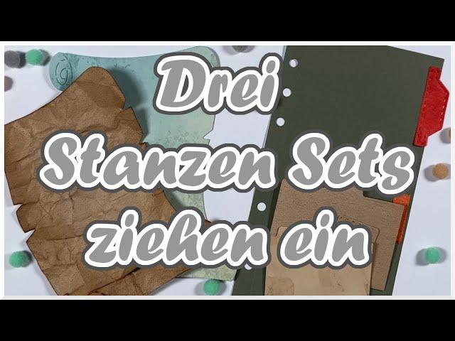 Drei Stanzen Sets || Ein neues Stanzen Set zieht ein