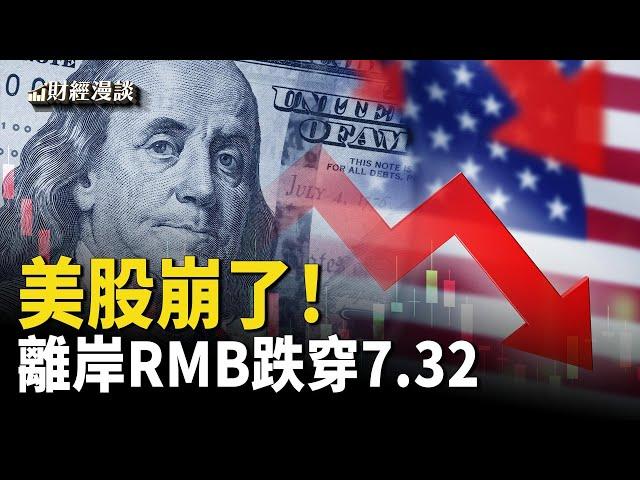 美股崩潰，鮑威爾說了什麼？人民幣跌穿7.32，中共金融遊戲有出路嗎【財經漫談】