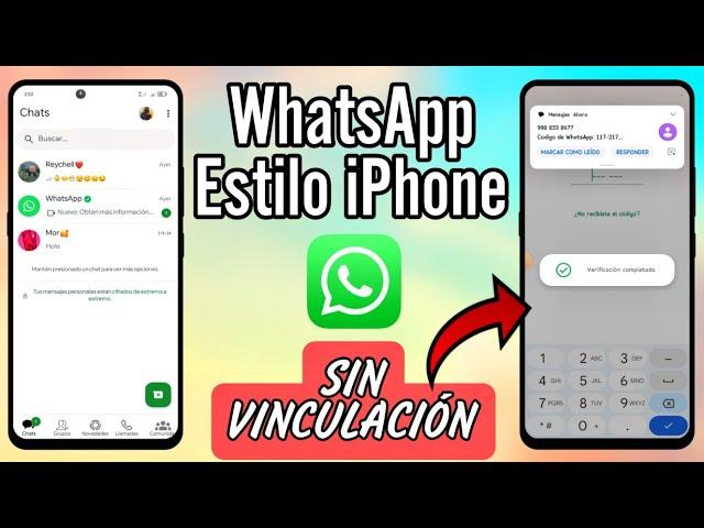 WhatsApp Plus Estilo iPhone DESCARGAR e Instalar | ACTUALIZACIÓN NUMERO DIRECTO 