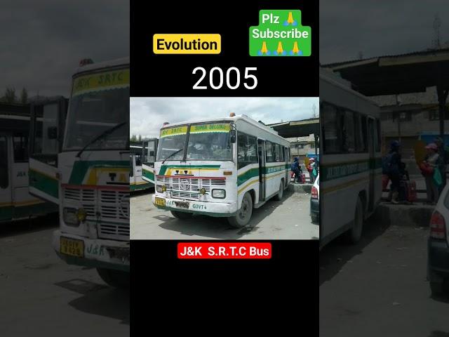 Evolution of J&k S. R. T. C Bus //   #evolution #jammu #kashmir #bus #srtc  @jammumotohub7146