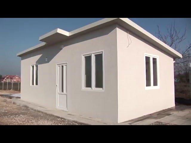 FOAM CONCRETE, affordable house built in 6 days!