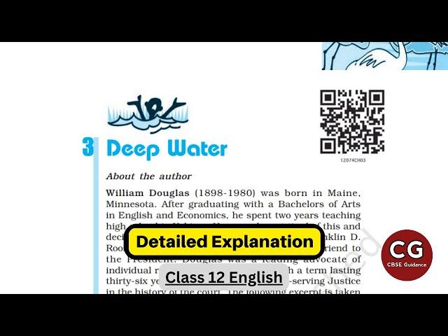 Deep Water Class 12 Detailed Explanation in Hindi