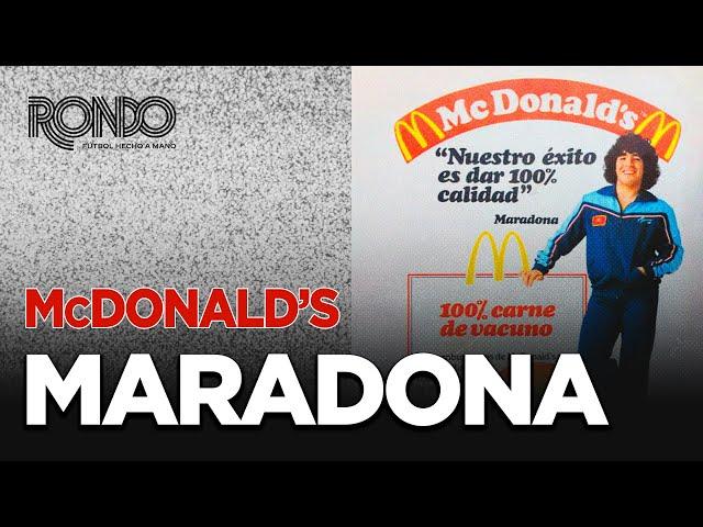 MARADONA | McDonald's | #Publivintage |