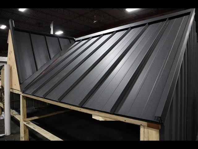 How to install a snaplock standing seam metal roof? | Steel Canada Roofing and Siding Limited