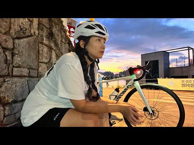 Solo All Night Bike Ride l Seoul, South Korea Bicycle