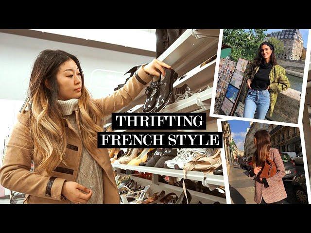 Thrift With Me for French Girl Style in Winter 