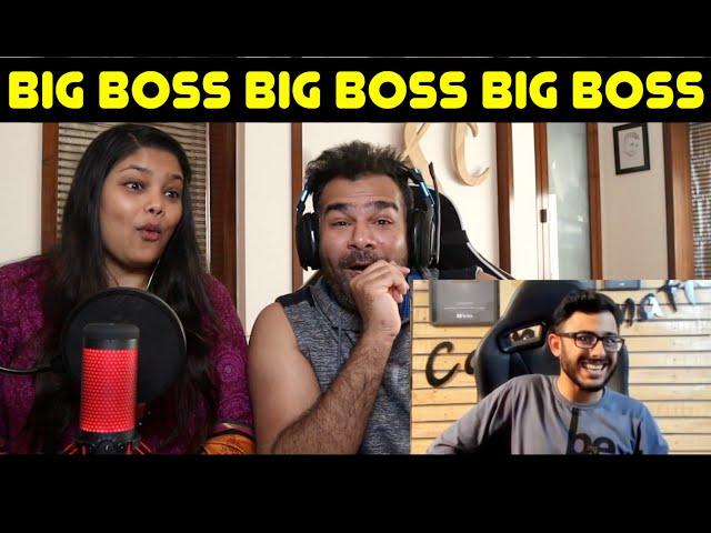 BIG BOSS BIG BOSS REACTION | CARRYMINATI | PART 2