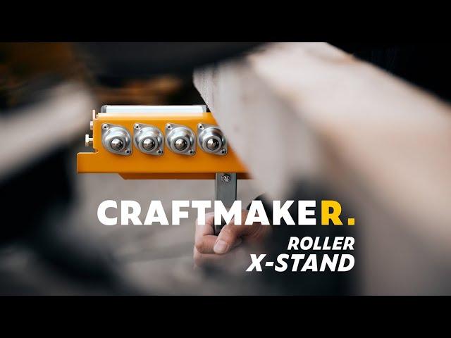 CRAFTMAKER Roller X-Stand - Available at Toolportal.eu