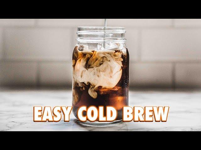 The Easiest Cold Brew Ever: 2 Ways