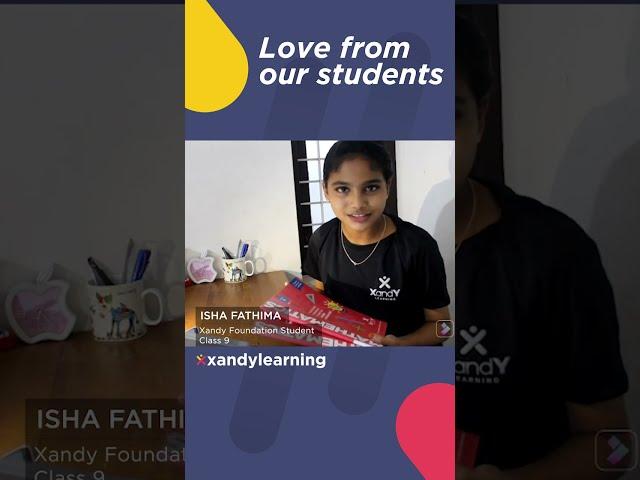 Love From Our Students | Foundation Course | XandY Learning #students #foundation #edtech