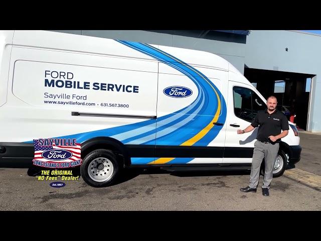 Sayville Ford-Introducing Our Mobile Service Van