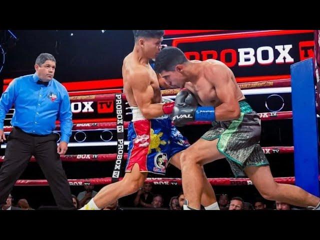 ROUND 1 KNOCK OUT! MINDORO VS MUNGIA FULL FIGHT!