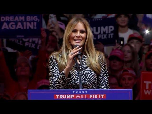 Melania Trump full speech at rally in Madison Square Garden (Oct. 27, 2024)