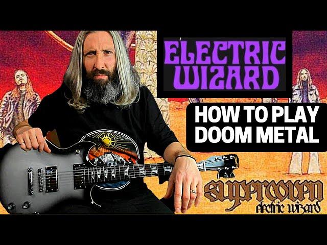 Electric Wizard Supercoven Doom Metal Guitar Lesson