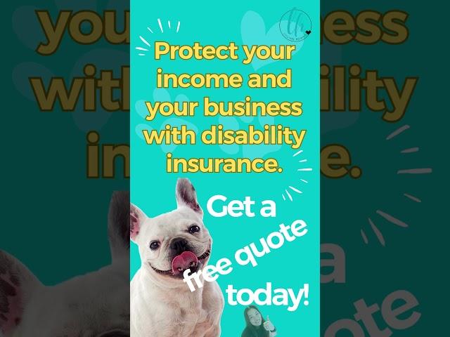 Protect your income and your business with disability insurance. Get a FREE Quote today"