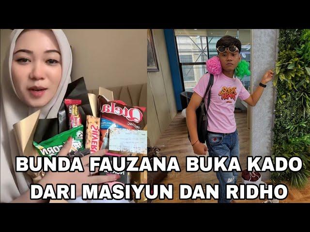 LIVE BUNDA FAUZANA UGAL" AN BUKA KADO DARI MASIYUN RIDHO MAKASIH SAYANG