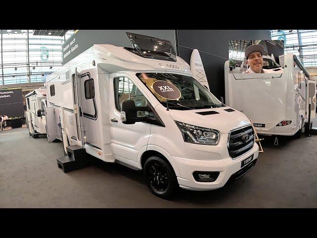 Etrusco T 7 3 SCF XXL Lounge type X RV Camper Van Camping car Ford walkaround + interior V2323