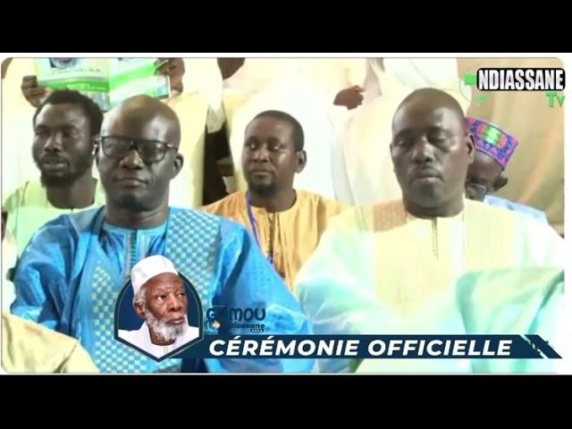 CÉRÉMONIE officielle gamou ndiassane 2024 discours du abdourahmane kounta