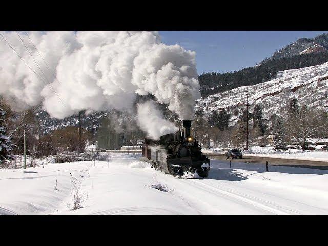 Snowstorm on the Durango & Silverton - 476 Flanger Extra