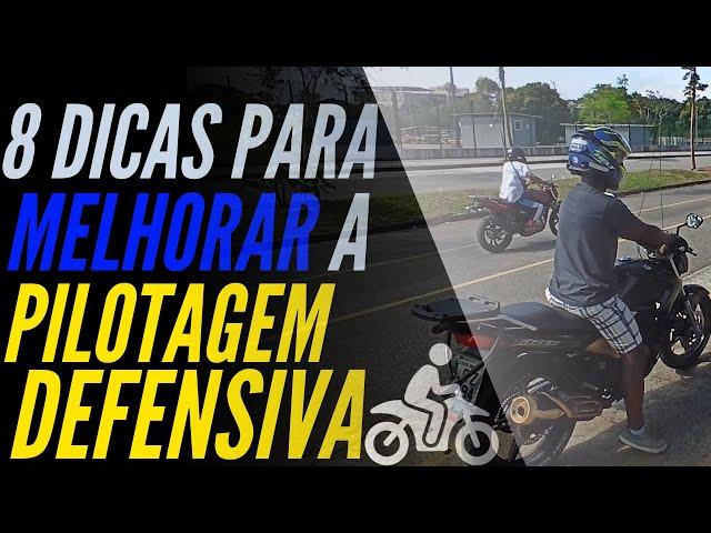 8 DICAS PARA MELHORAR A PILOTAGEM DEFENSIVA #motocicletas #obrasilemduasrodas  #motos