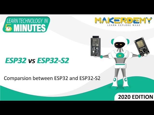 ESP32 vs ESP32-S2 (2020) | Learn Technology in 5 Minutes