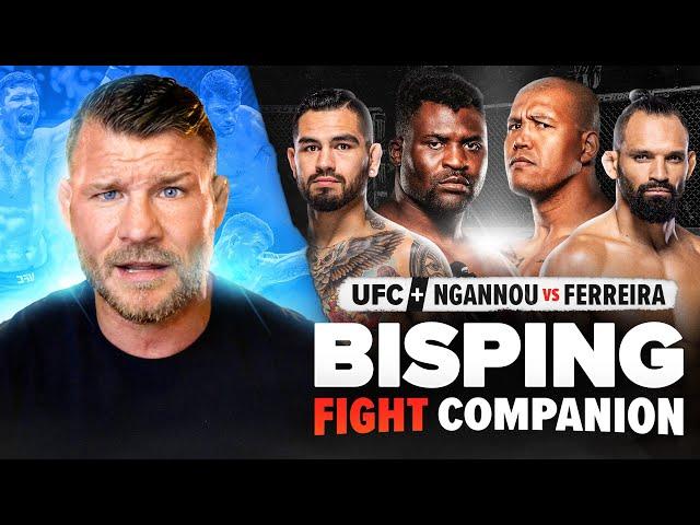 BISPING *LIVE* | UFC VEGAS 99 / FRANCIS NGANNOU vs RENAN FERREIRA (Fight Companion)