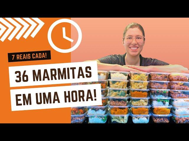 MARMITAS CONGELADAS DA SEMANA CARDÁPIO COMPLETO GOSTOSO E FÁCIL