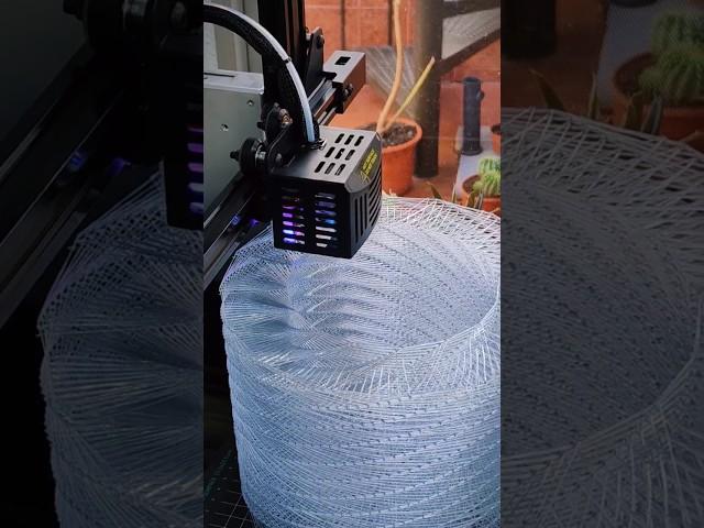 From Trash to Treasure: 3D Printing a Lamp#3dprint #3dprinting #recycleplastic #sunlu #sunlut3