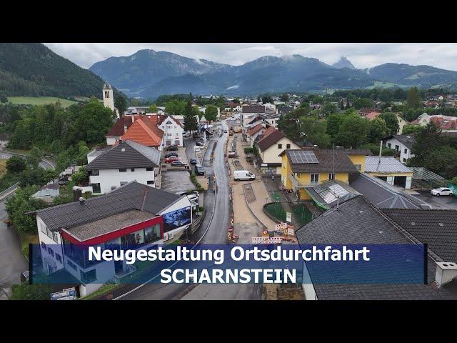 Neugestaltung der Ortsdurchfahrt Scharnstein